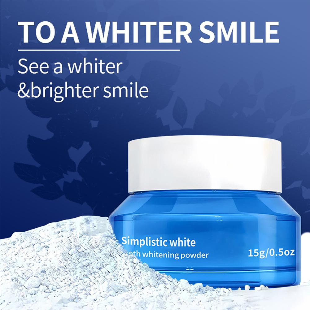 Teeth Whitening Near Me - Bubuk Pemutih Gigi Putih Sederhana, Bubuk