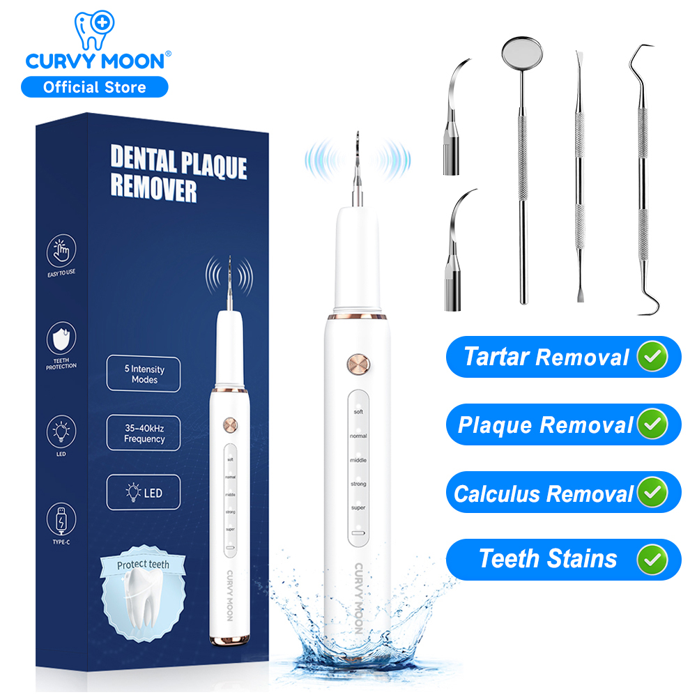 Teeth Whitening Mouthwash - Pembersih Gigi Elektrik Ultrasonik Penghilang Plak
