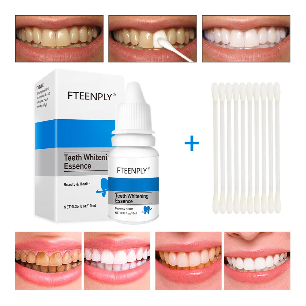 Teeth Whitening Near Me - FTEENPLY Bubuk Esensi Pemutih Gigi Serum