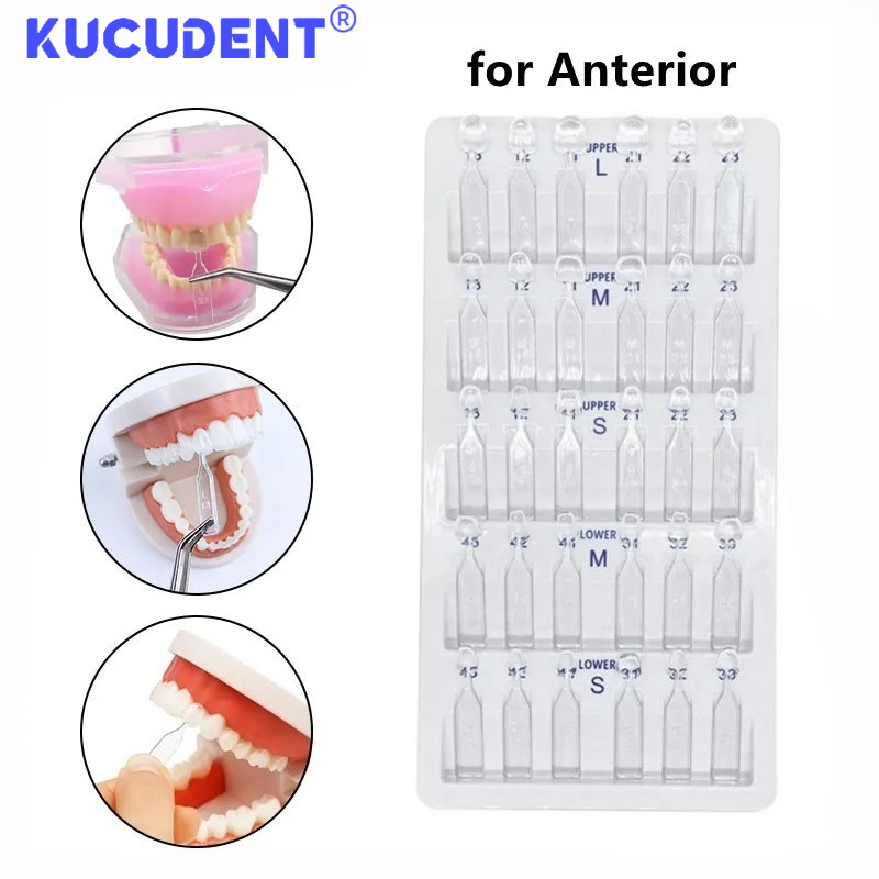 Teeth Whitening Moulds - 30 buah/set Cetakan Veneer Gigi untuk