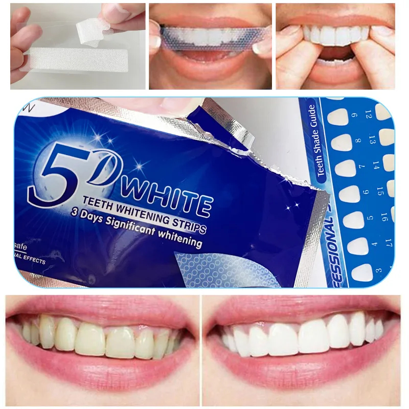 Teeth Whitening Near Me - 1-12 Buah Stiker Pemutih Gigi 5D