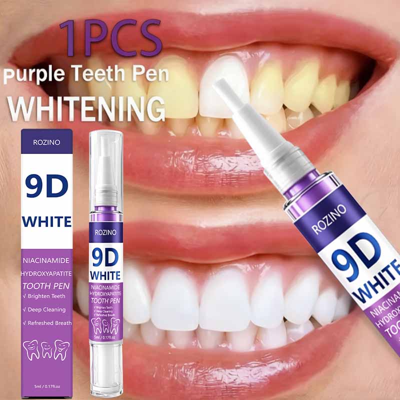 Teeth Whitening Pens - ROZINO 9D Pena Pemutih Gigi Niacinamide