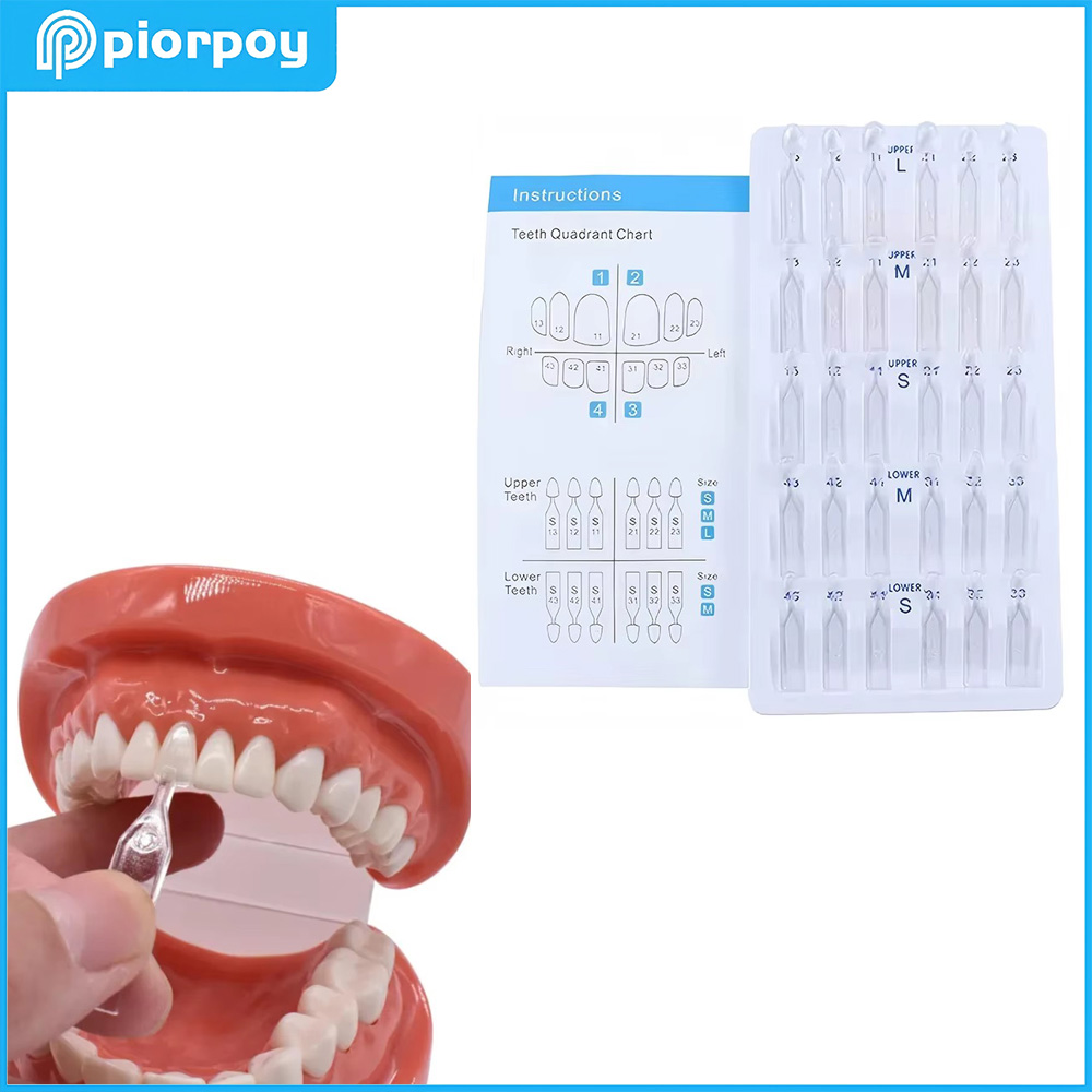 Teeth Whitening Kit - PIORPOY Cetakan Veneer Resin Komposit Gigi