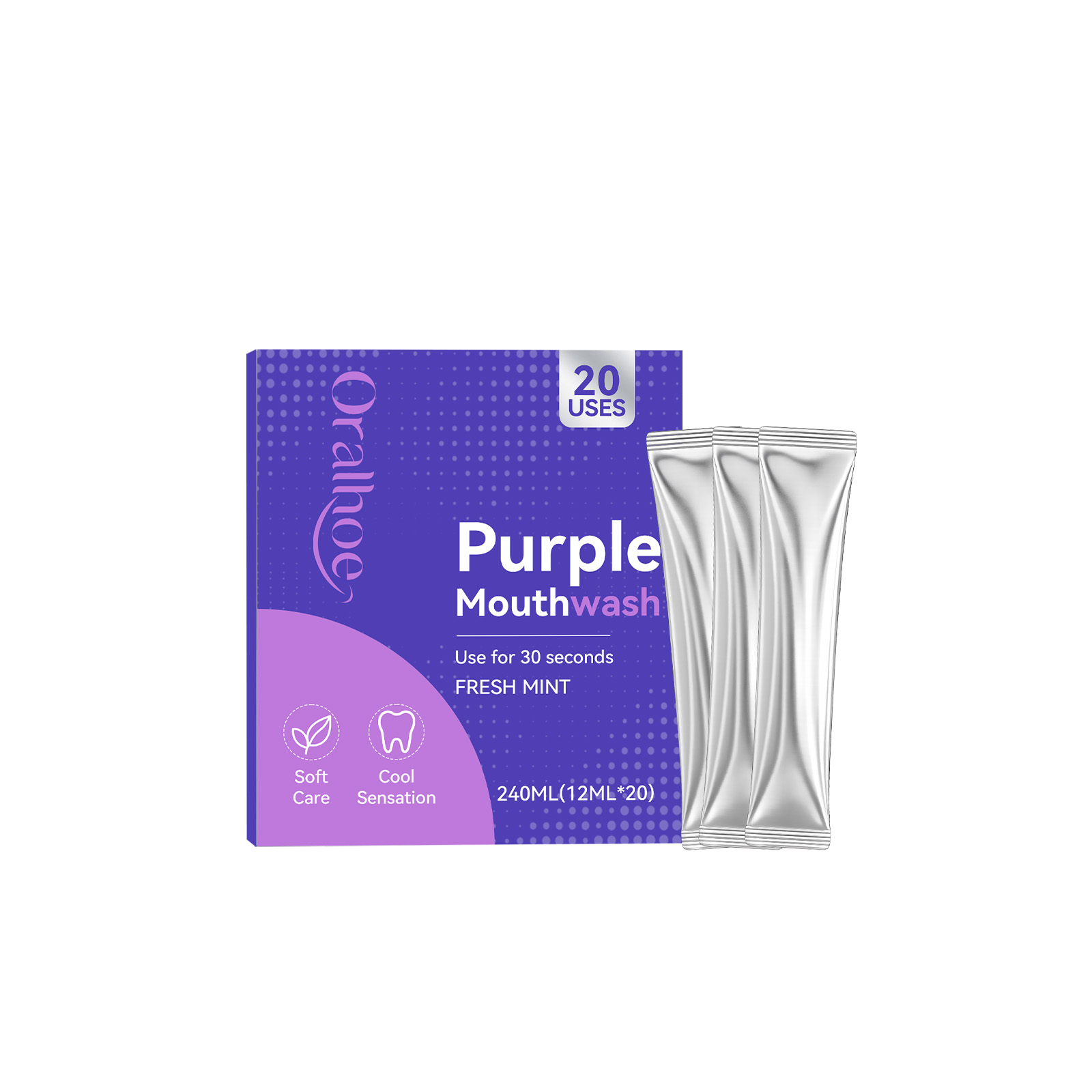 20 buah obat kumur berwarna un - Teeth Whitening Mouthwash ulasan dan harga