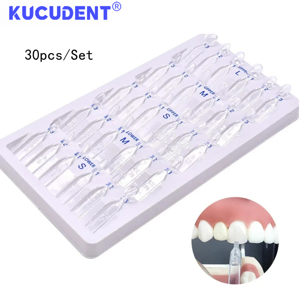 30 buah/set Cetakan Veneer Gig - Teeth Whitening Moulds ulasan dan harga