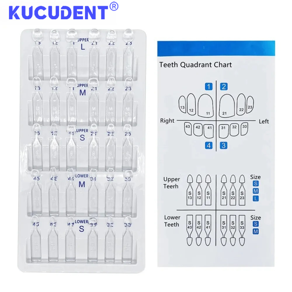 30 buah/set Cetakan Veneer Gig - Teeth Whitening Moulds ulasan dan harga