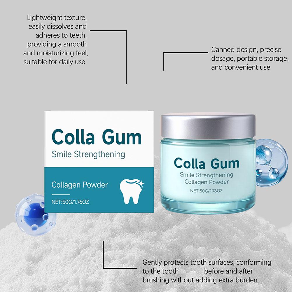 Bubuk Gigi Kolagen Mencerahkan - Teeth Whitening Near Me ulasan dan harga