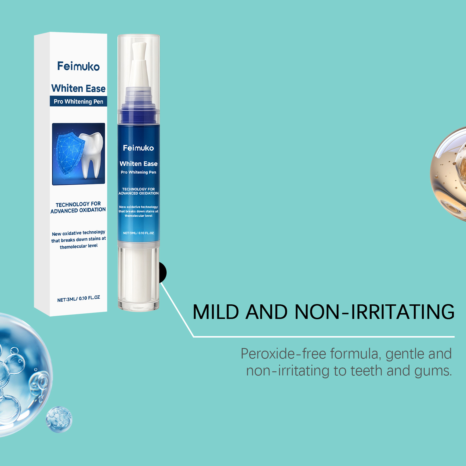 Feimuko 3mL Pro Whitening Pen  - Teeth Whitening Pens ulasan dan harga