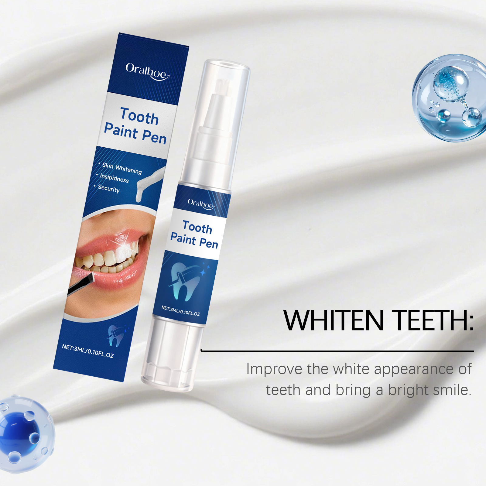 ORALHOE Pena Pemutih Gigi, Men - Teeth Whitening Pens ulasan dan harga