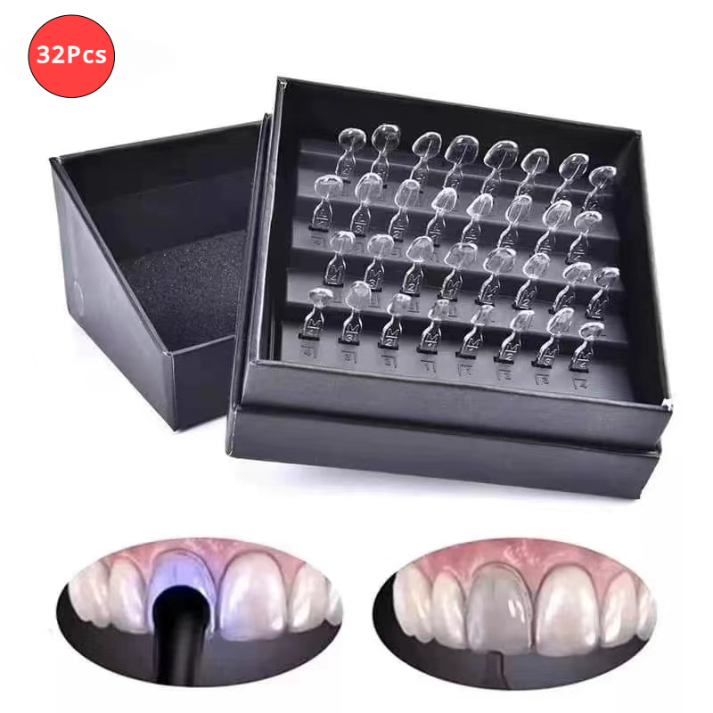 32 pcs/Set komposit gigi Resin - Teeth Whitening Moulds ulasan dan harga
