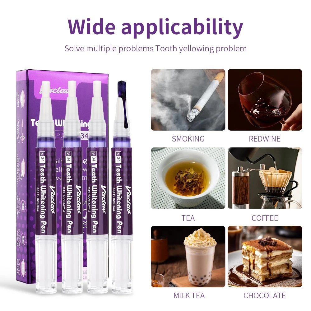 Pena Gel Pemutih Gigi Vaclav V - Teeth Whitening Near Me ulasan dan harga